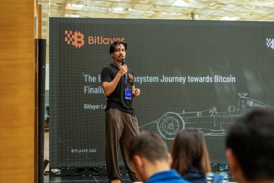 Allen speaking: Bitcoin finality, on stage for Bitlayer